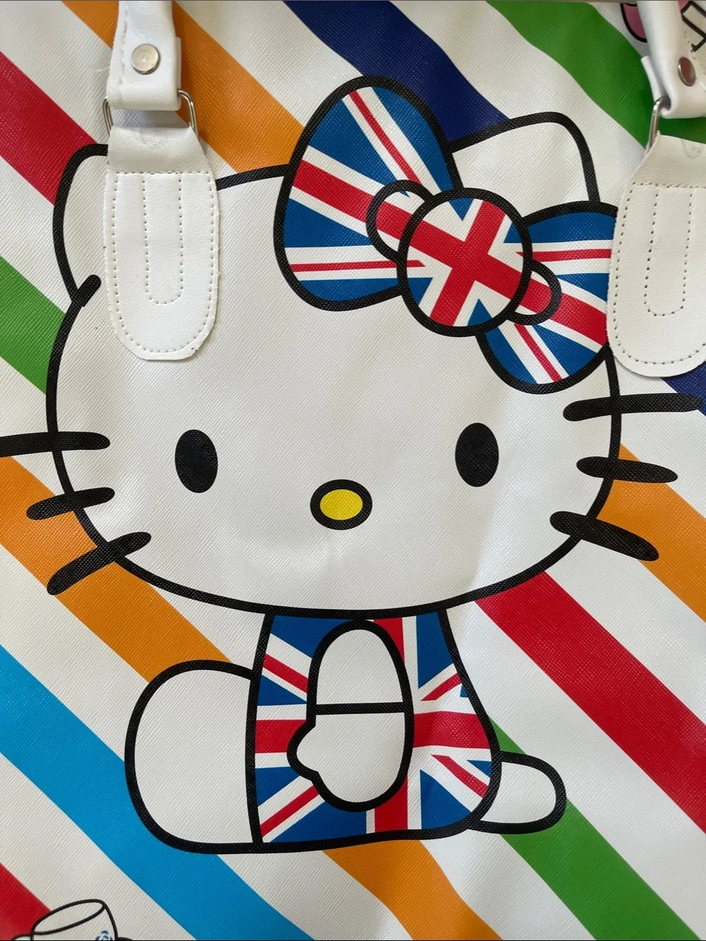 Hello Kitty colorful diagonal